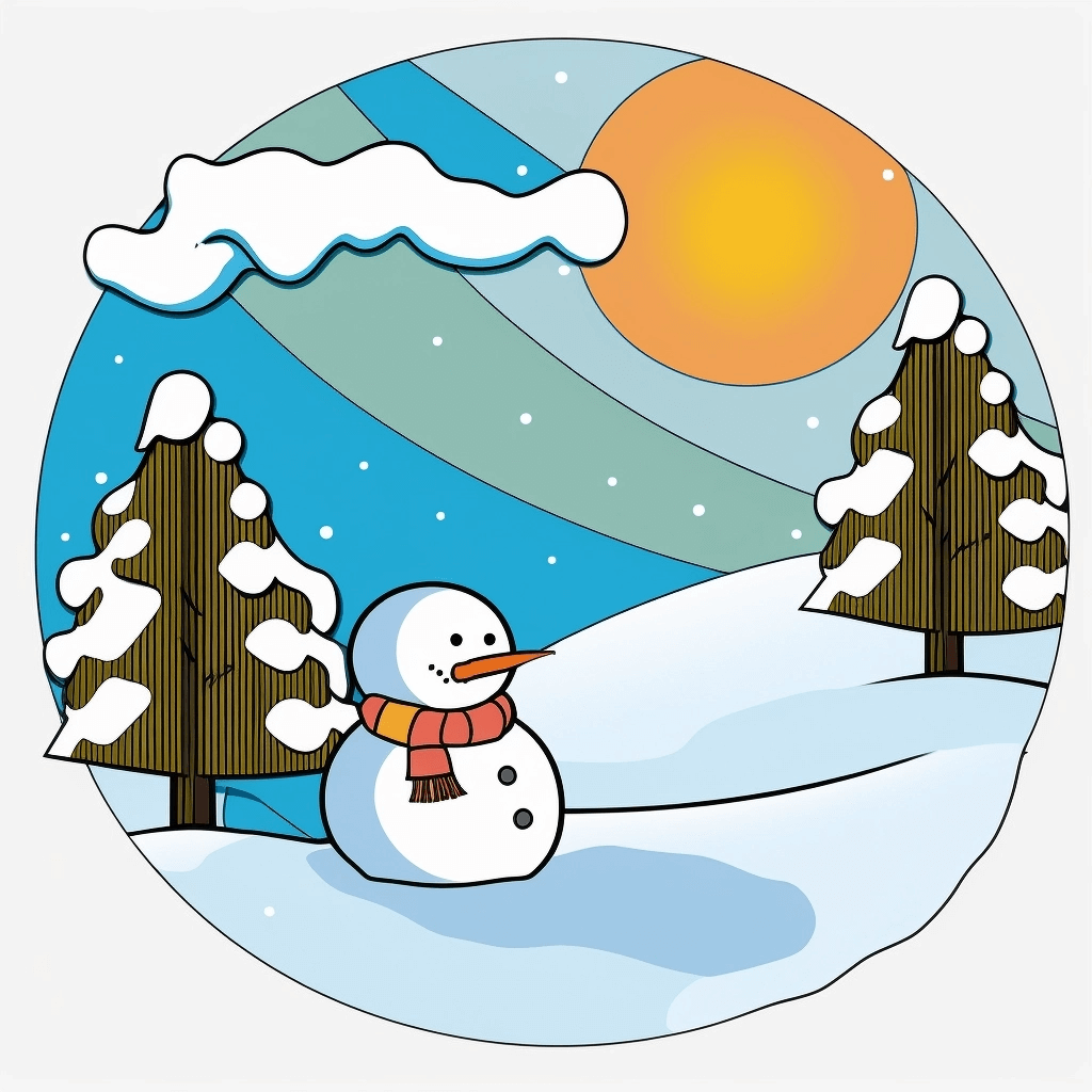 winter clipart free example